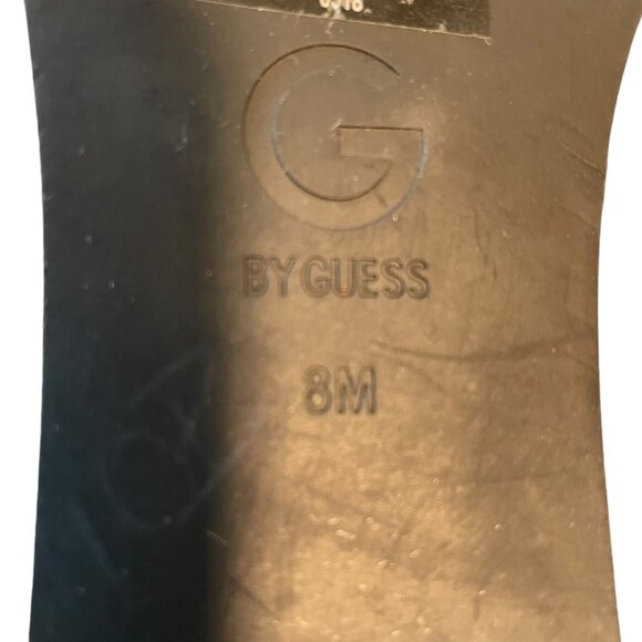 G by Guess Womens Strappy Gladiator Sandals, Black Faux Leather Summer Beach - Picture 2 of 10